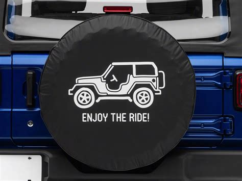 jeep tj spare tire covers